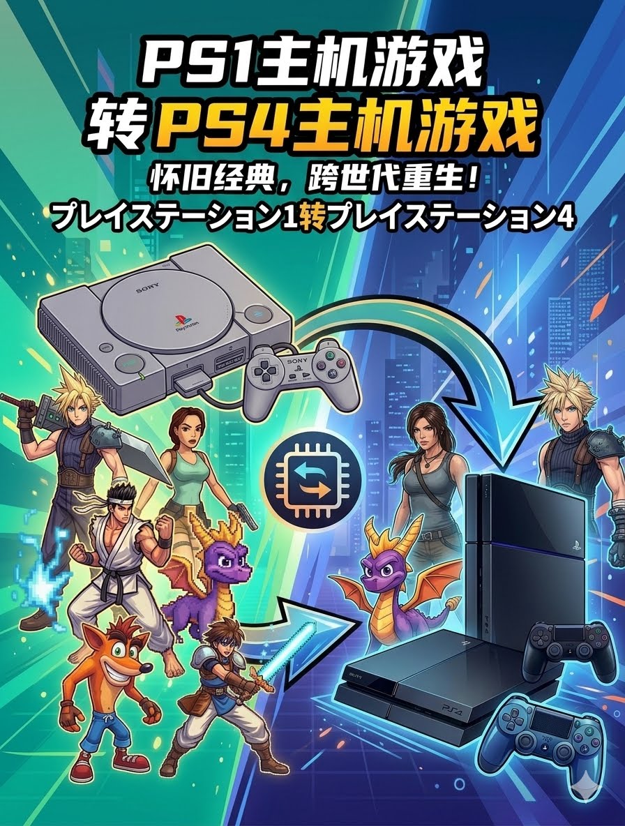 PS1转PS4 游戏合集