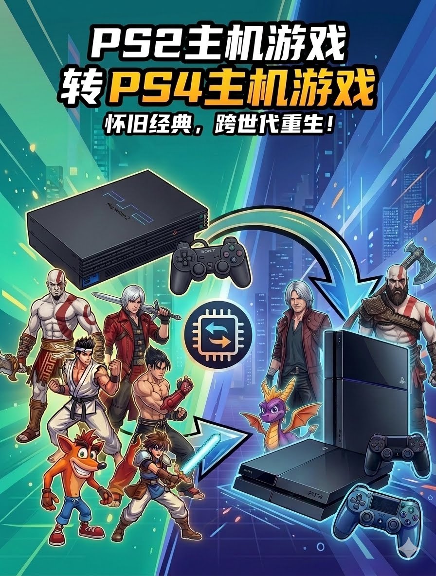 PS2转PS4游戏合集