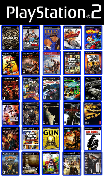 PS2中文游戏合集(官中+汉化)