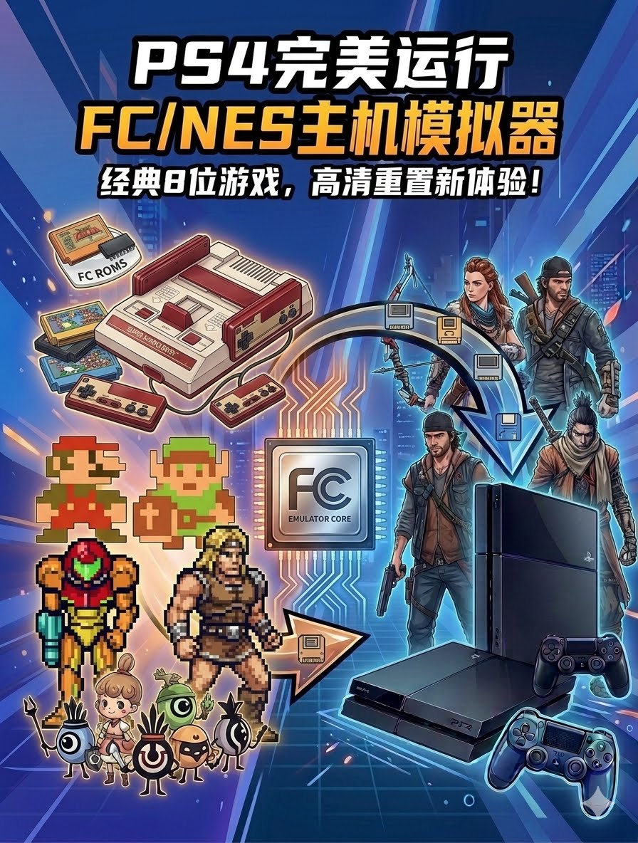 FC模拟器 PS4可用