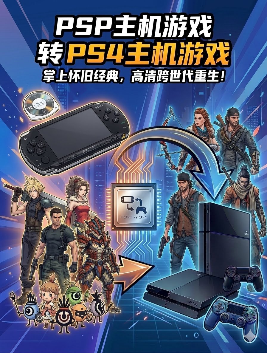 PSP转PS4游戏合集